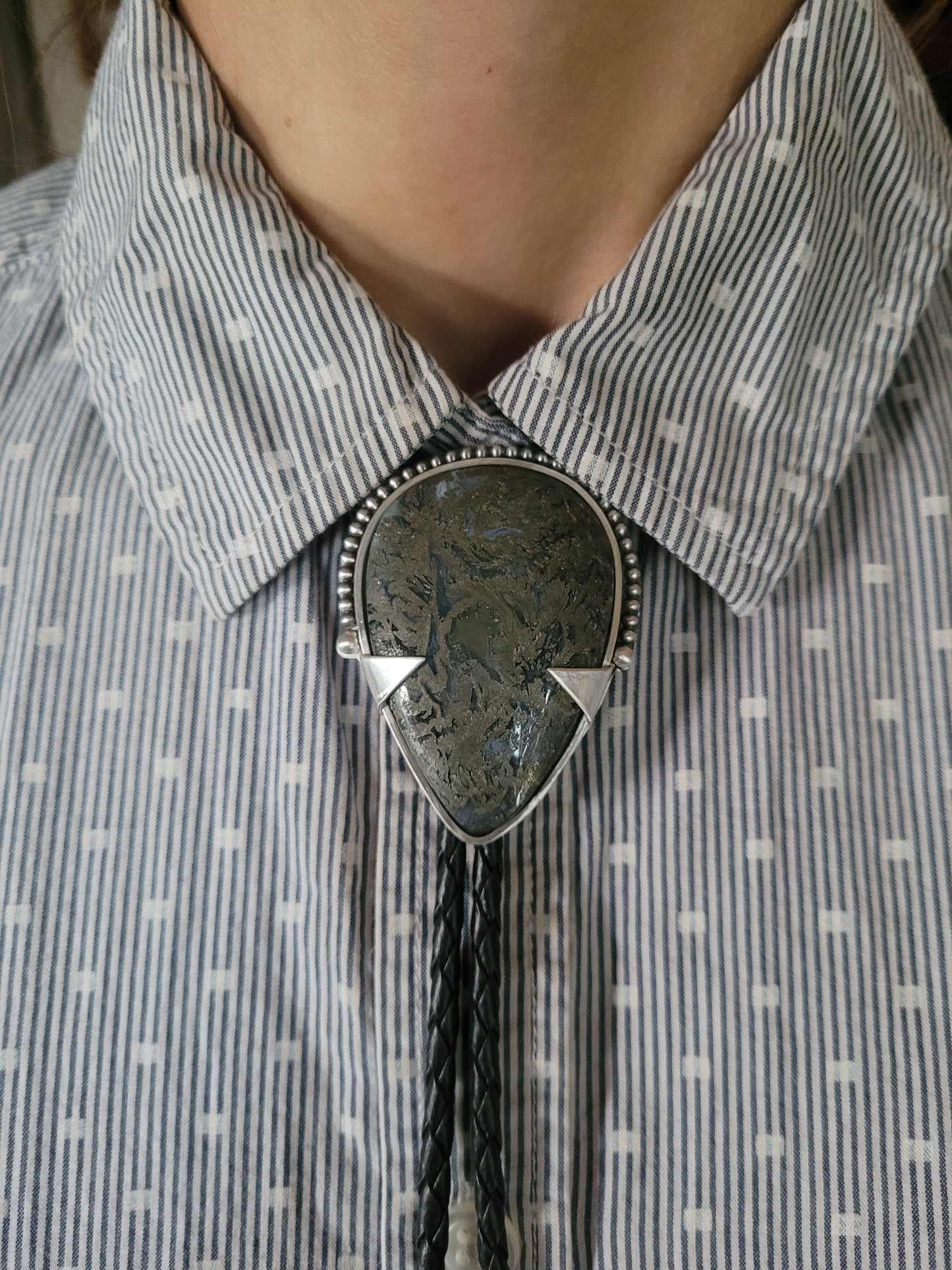 Marcasite Bolo Tie II