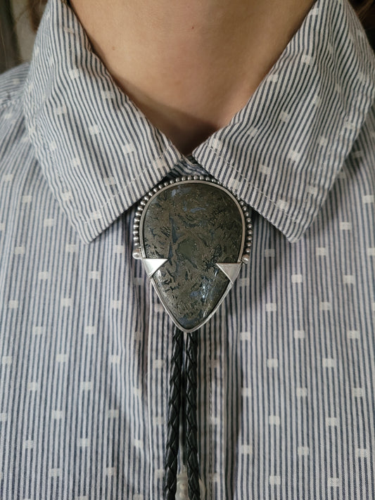 Marcasite Bolo Tie II